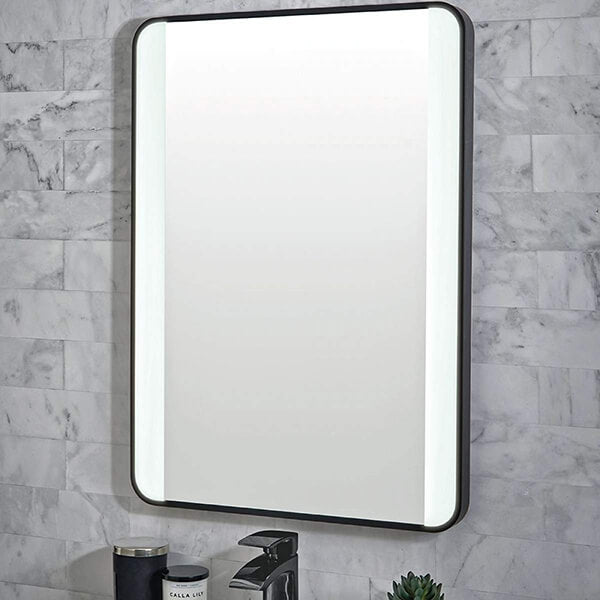 ER Noir 500 x 700mm Mono Soft Square LED Mirror with Colour Change Lights