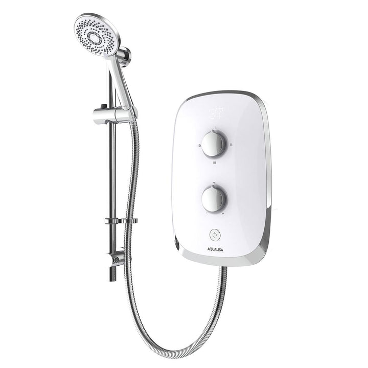 Aqualisa Emotion White/Chrome 10.5Kw