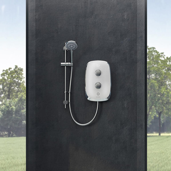 Aqualisa Emotion White/Chrome 8.5Kw