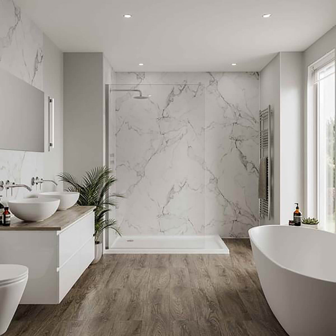 Multipanel Neutrals Collection Dove Grey 1200mm Shower Panel