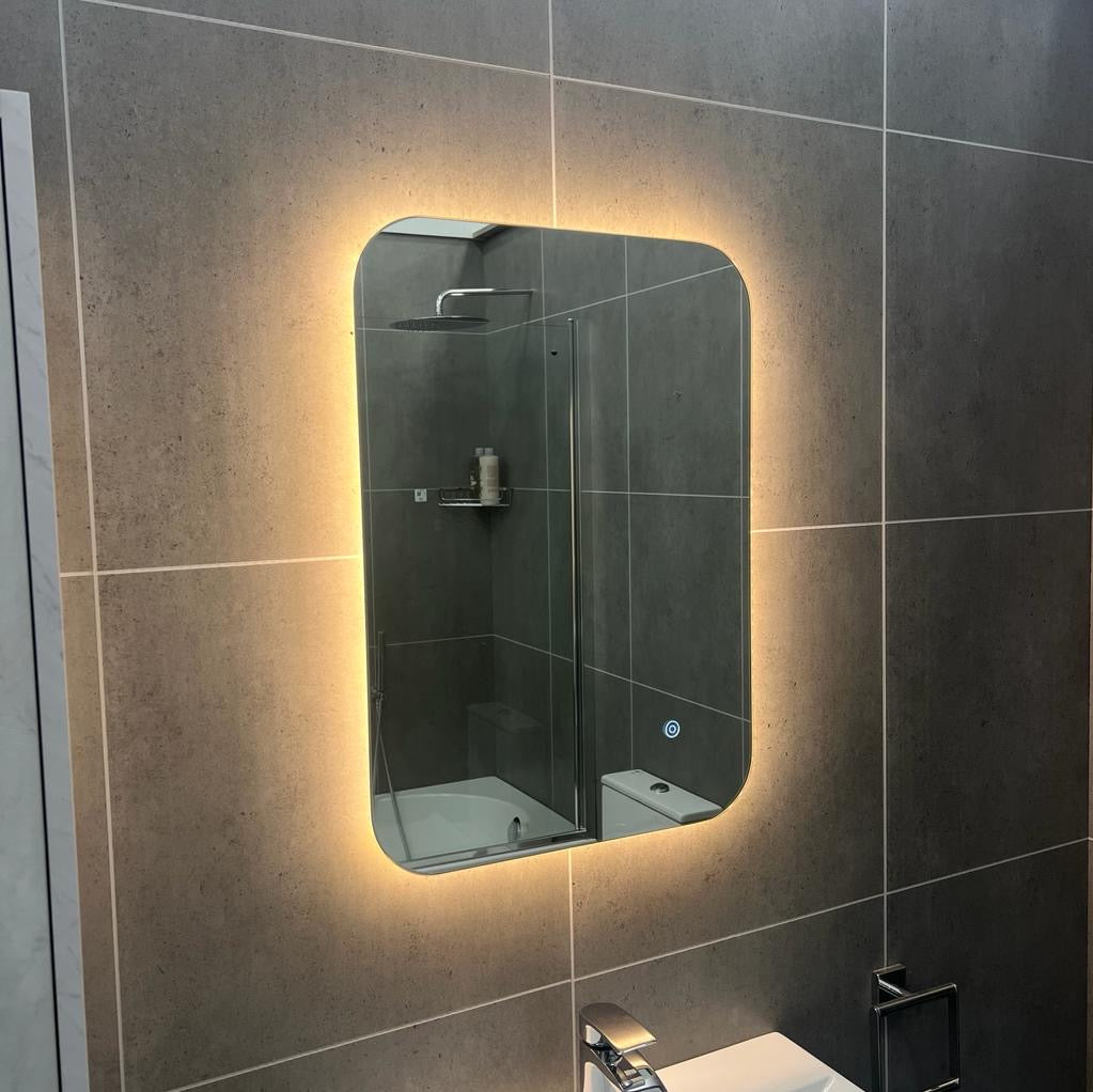 Luca 700 x 500mm Bluetooth LED Mirror with Demister