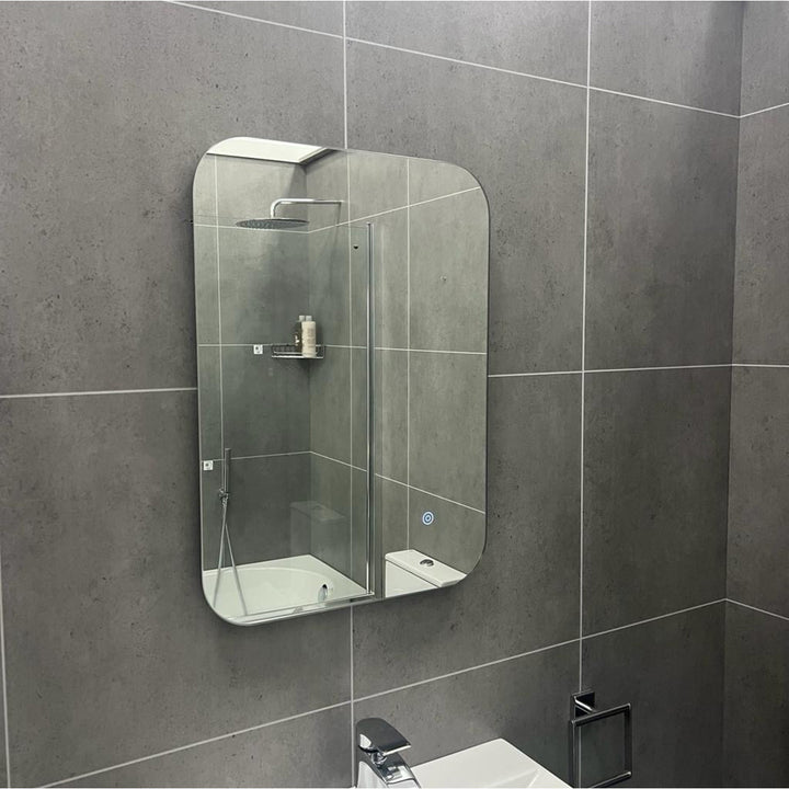 Luca 800 x 600mm Bluetooth LED Mirror with Demister