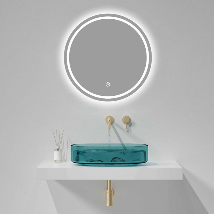 Halo 600mm Round LED Mirror with Demister
