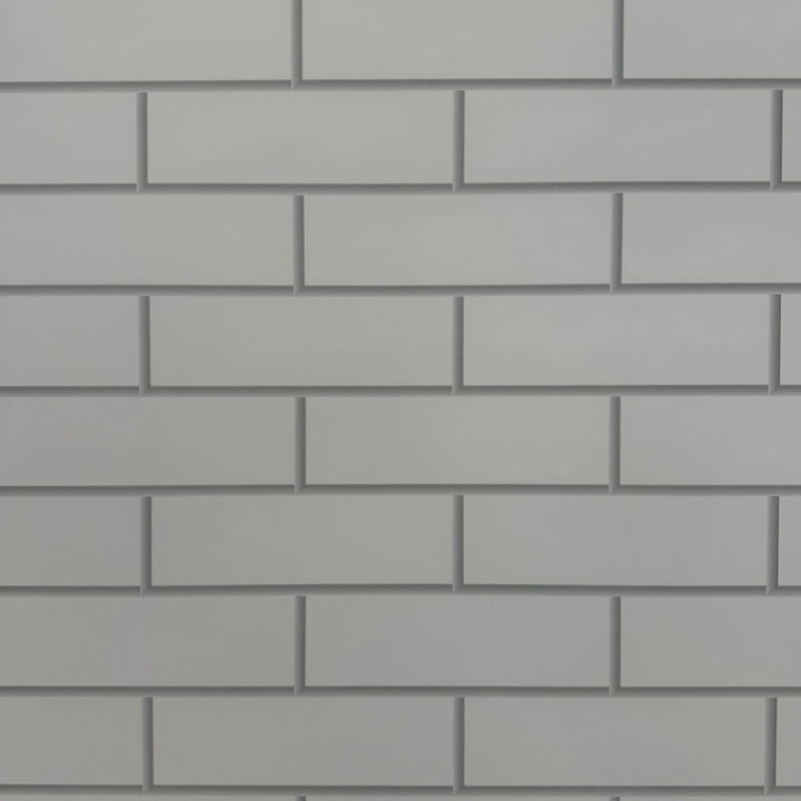 Lusso Panel Metro White Tile 1m Twin Pack