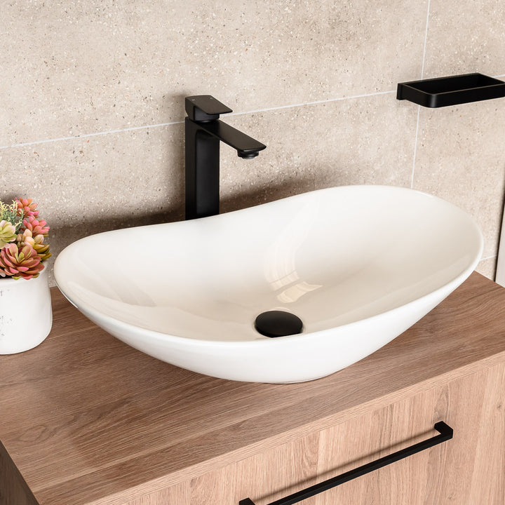 Hudson Reed 615mm Basin Vessel - White