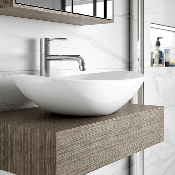 Hudson Reed 615mm Basin Vessel - White