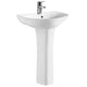 Nuie Freya 550mm Basin & Full Pedestal