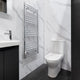 Nuie Freya Rimless Close Coupled Toilet & Soft Close Seat