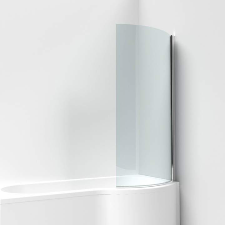 Viktor Benson 1500mm Right Hand P Shape Shower Bath with Panel and Screen Deal