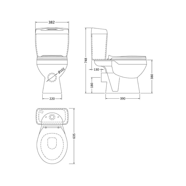 Melbourne Toilet, Basin &amp; Tap Deal