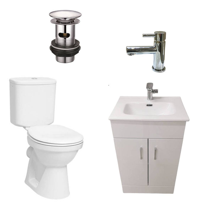 Bergo 500mm Vanity Unit &amp; Toilet Deal