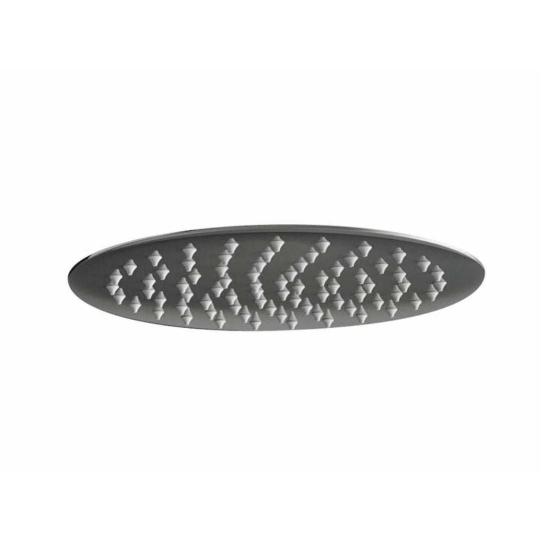 Round Triple Thermostatic Concealed Mixer Shower Kit with Ceiling Mounted 300mm Shower Head, Slide Rail Kit &amp; Body Jets