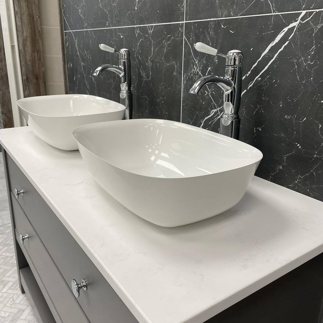 Eliseo Ricci Newbury Traditional Tall Basin Mixer