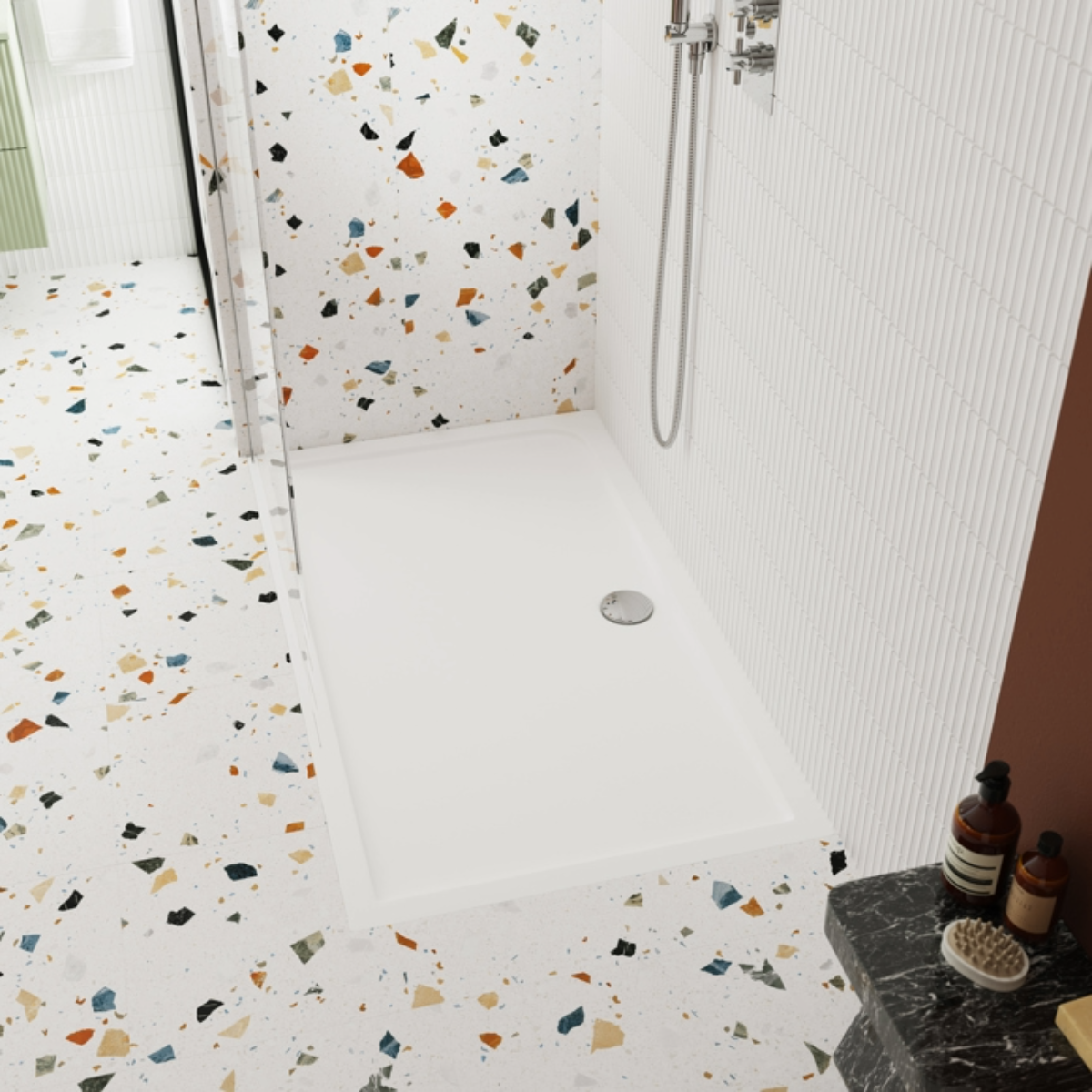 Nuie Slip Resistant Rectangular Tray 1700x700x40mm – Bathshack