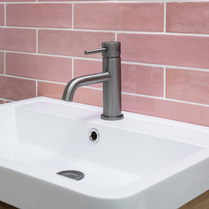 Eliseo Ricci Exclusiv Mono Basin Mixer - Gunmetal