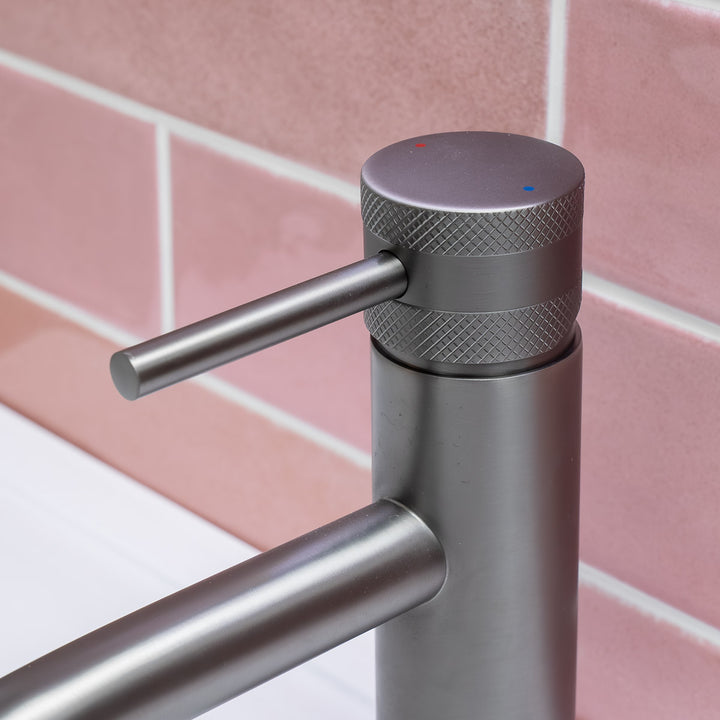 Eliseo Ricci Exclusiv Mono Basin Mixer - Gunmetal