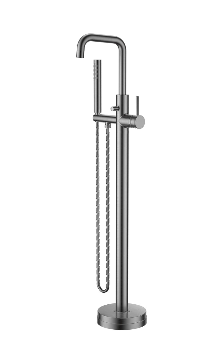 Eliseo Ricci Exclusiv Freestanding Bath Shower Mixer - Gunmetal