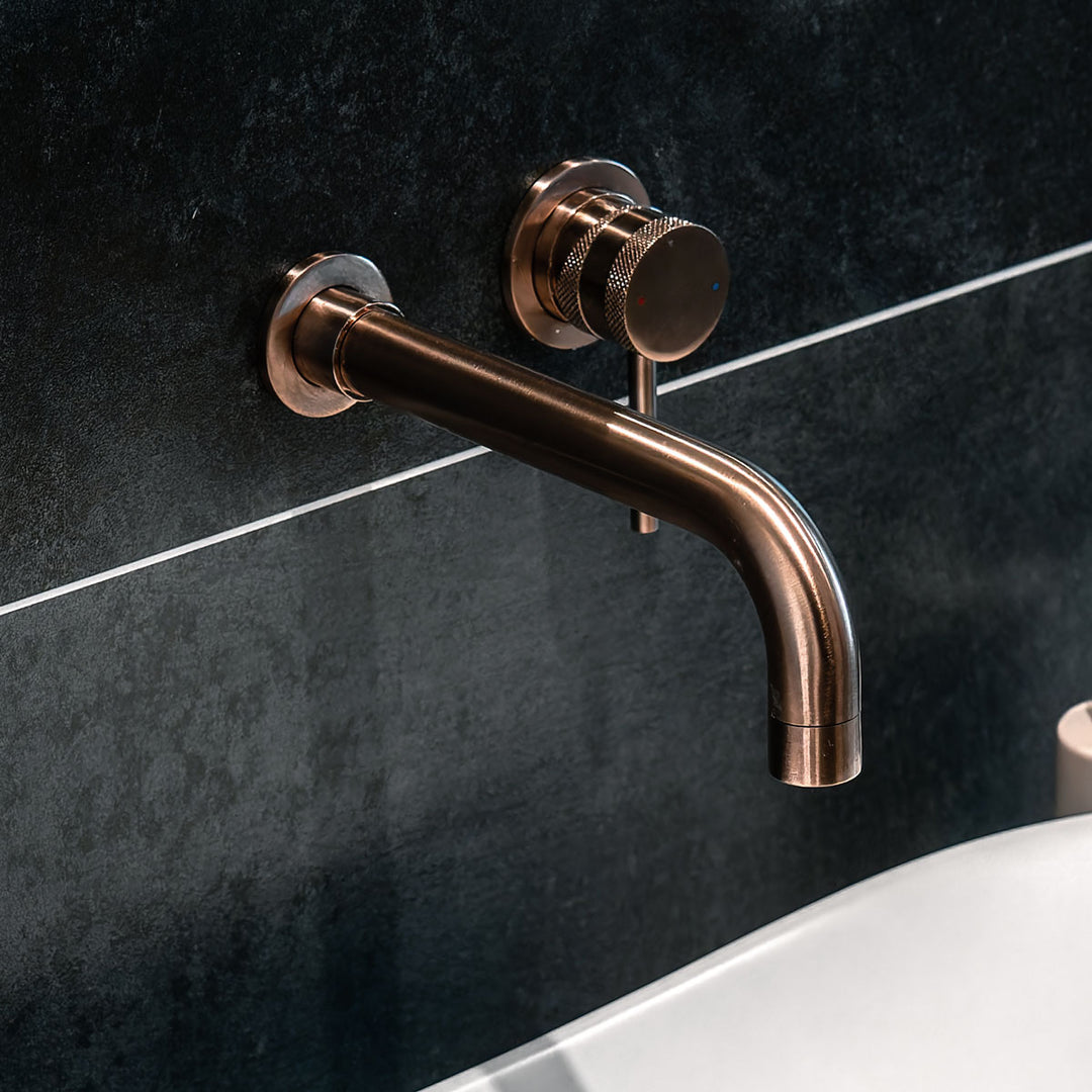 Eliseo Ricci Exclusiv Wall Mounted Basin And filler - Brushed Bronze