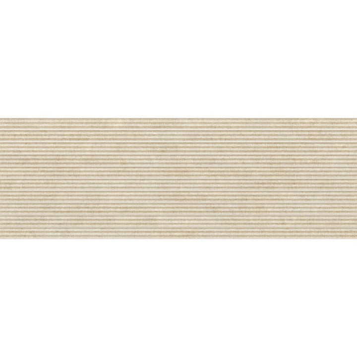 Ostuni Beige Suite Decor 30 x 90cm Matt Rectified White Body Wall Tile - 1.08sqm perbox
