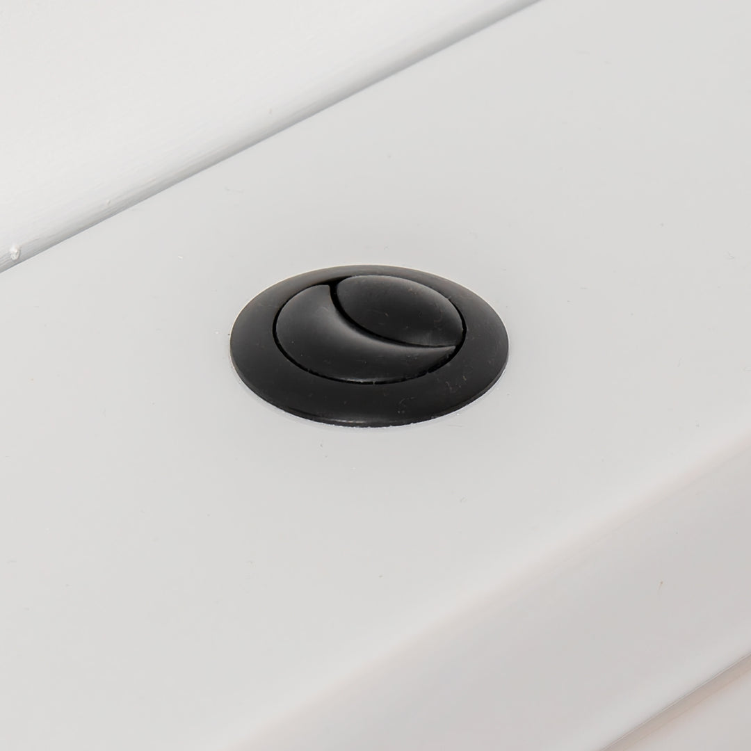 Objekt Ceramica Dual Flush Button - Matt Black