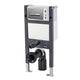 Objekt Ceramica 113cm WH WC Frame with Gun Metal Flush Plate
