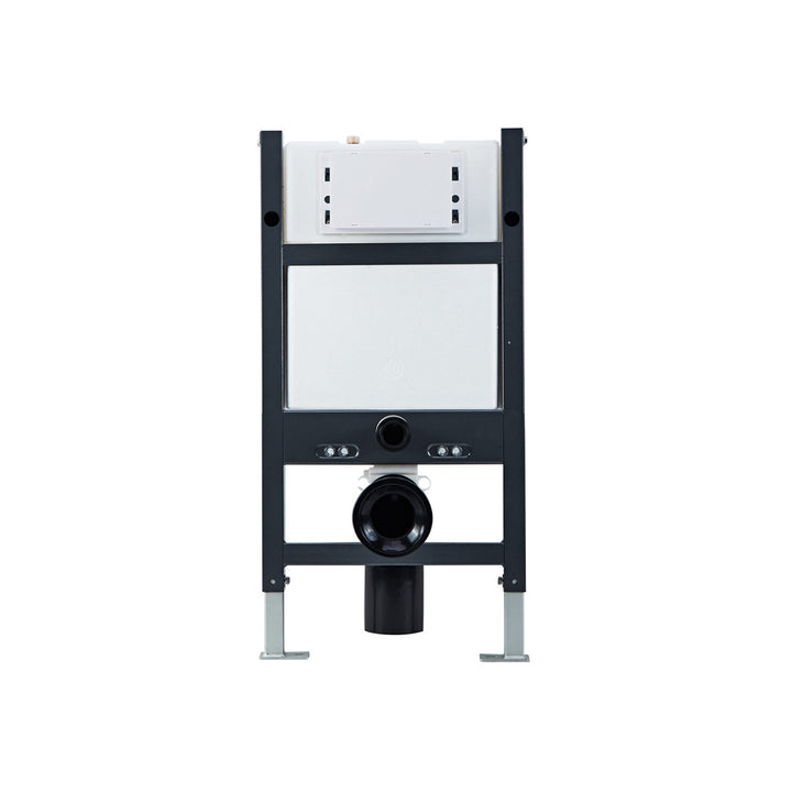 Objekt Ceramica 82cm WH WC Frame with Black Flush Plate