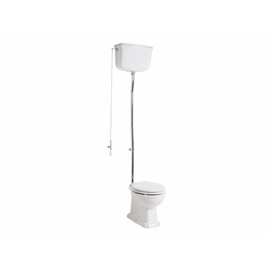 Olympia Impero High Level Toilet &amp; Soft Close Seat