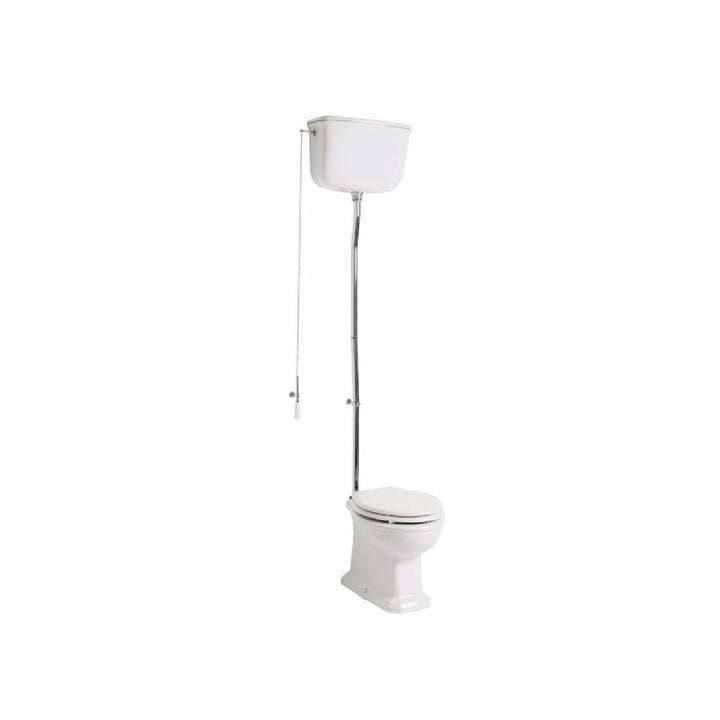 Olympia Impero High Level Toilet &amp; Soft Close Seat