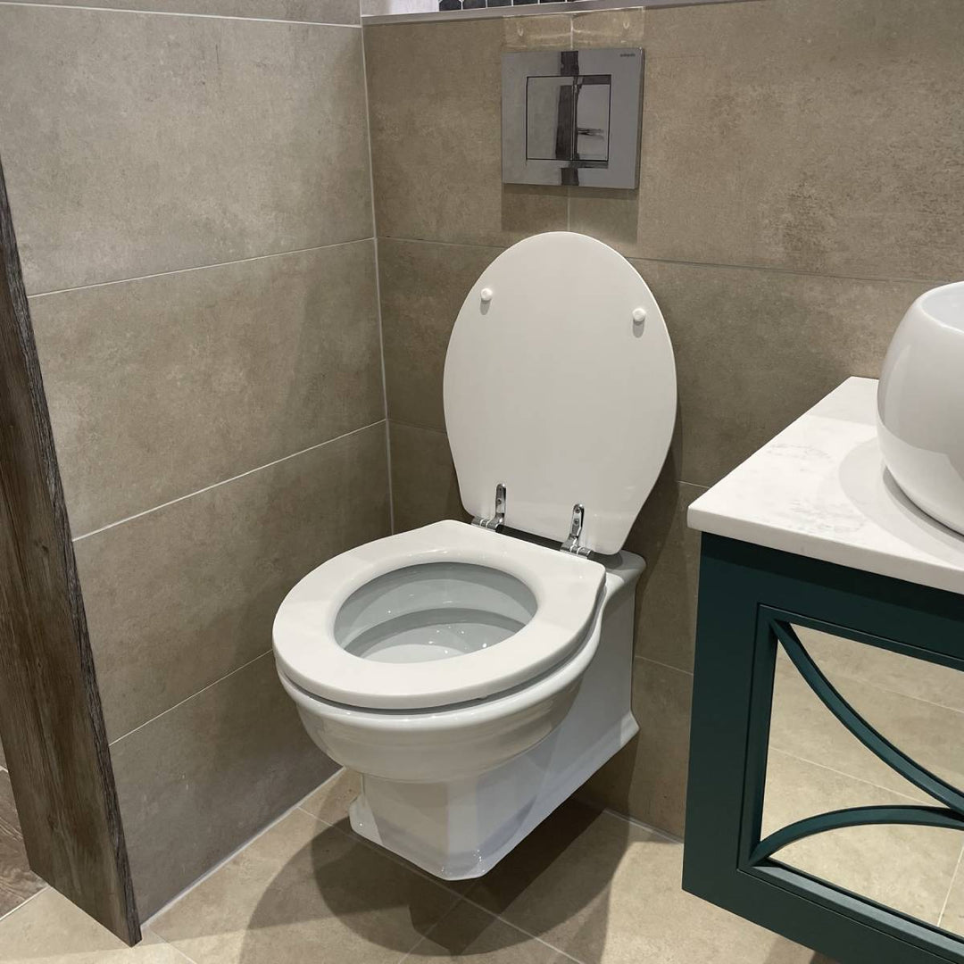 Olympia Impero Wall Hung Toilet &amp; Soft Close Seat