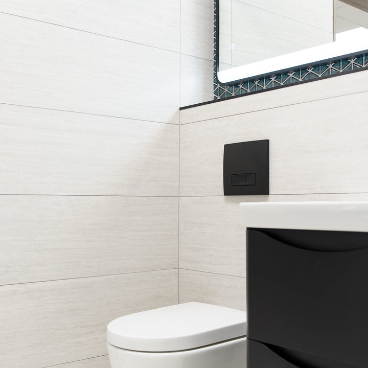 Orsay Pearl Matt Rectified 29.5 x 90cm White Body Tile - 1.59sqm perbox