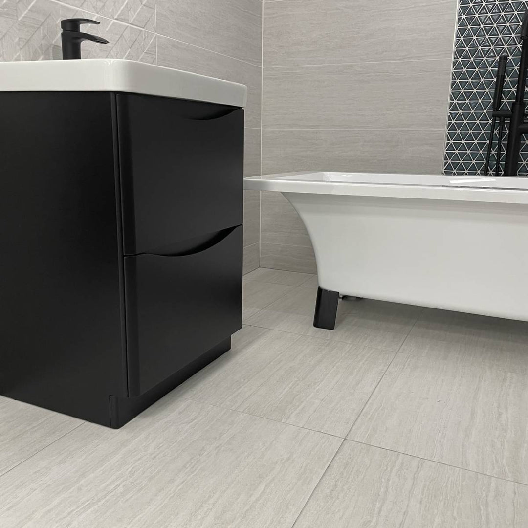 Orsay Pearl Matt Rectified 59.5 x 59.5cm White Body Tile - 1.42sqm perbox