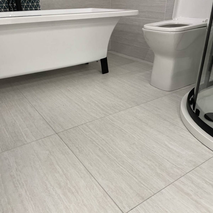 Orsay Pearl Matt Rectified 59.5 x 59.5cm White Body Tile - 1.42sqm perbox