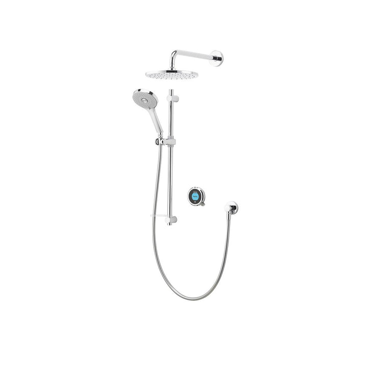 Aqualisa Optic Q Smart Shower Concealed With Adj And Wall Fixed Head - Hp/Combi