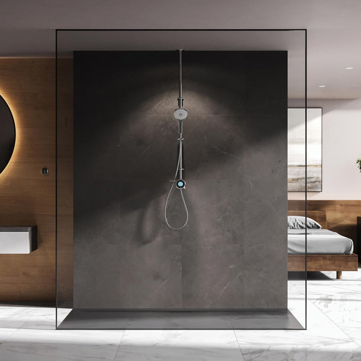 Aqualisa Optic Q Smart Shower Exposed With Adj Head - Hp/Combi