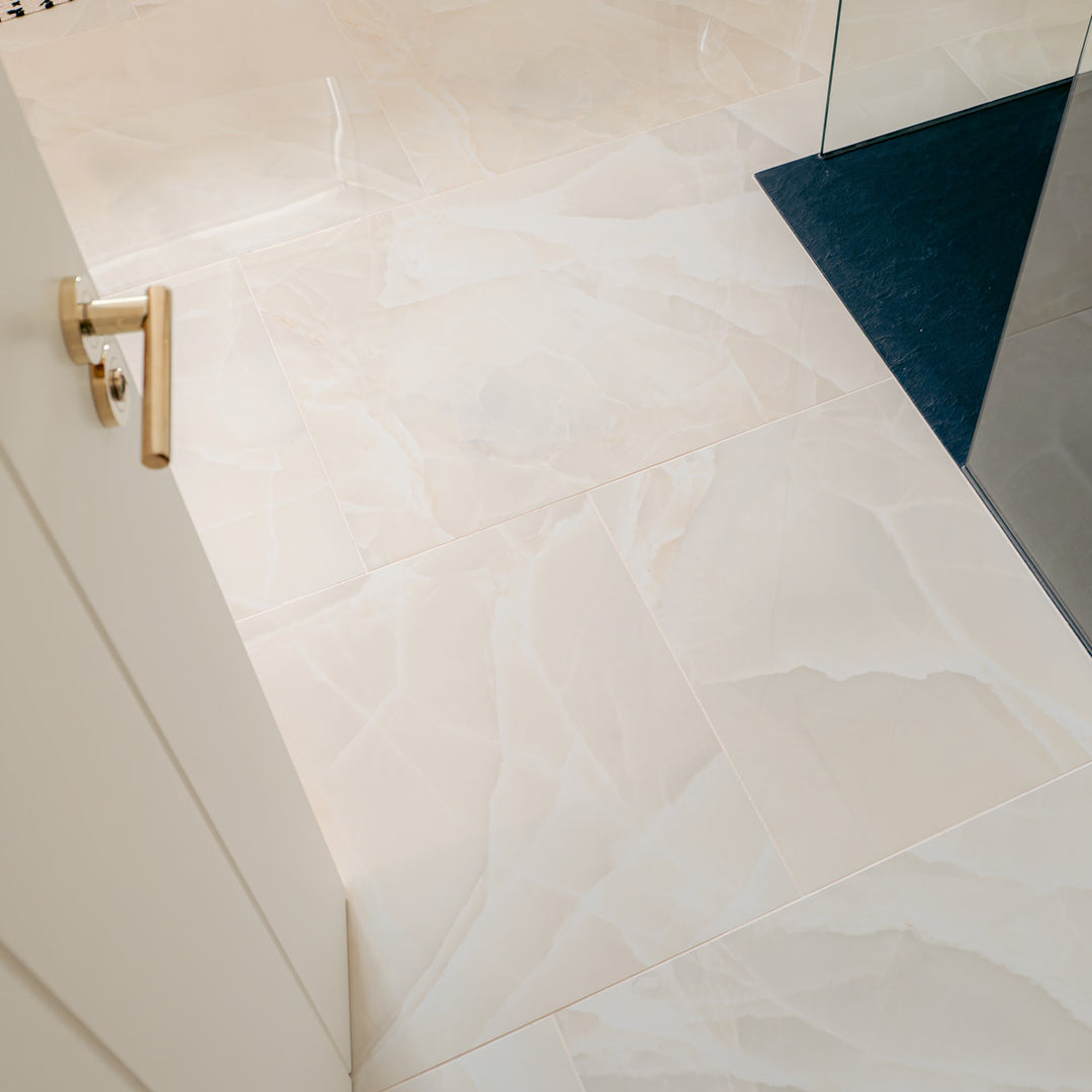 Onyx Sable 60 x 120cm Polished Rectified Tile - 1.44sqm perbox