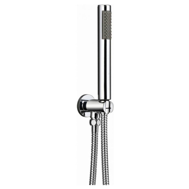 Round Shower Outlet, Hose and Head