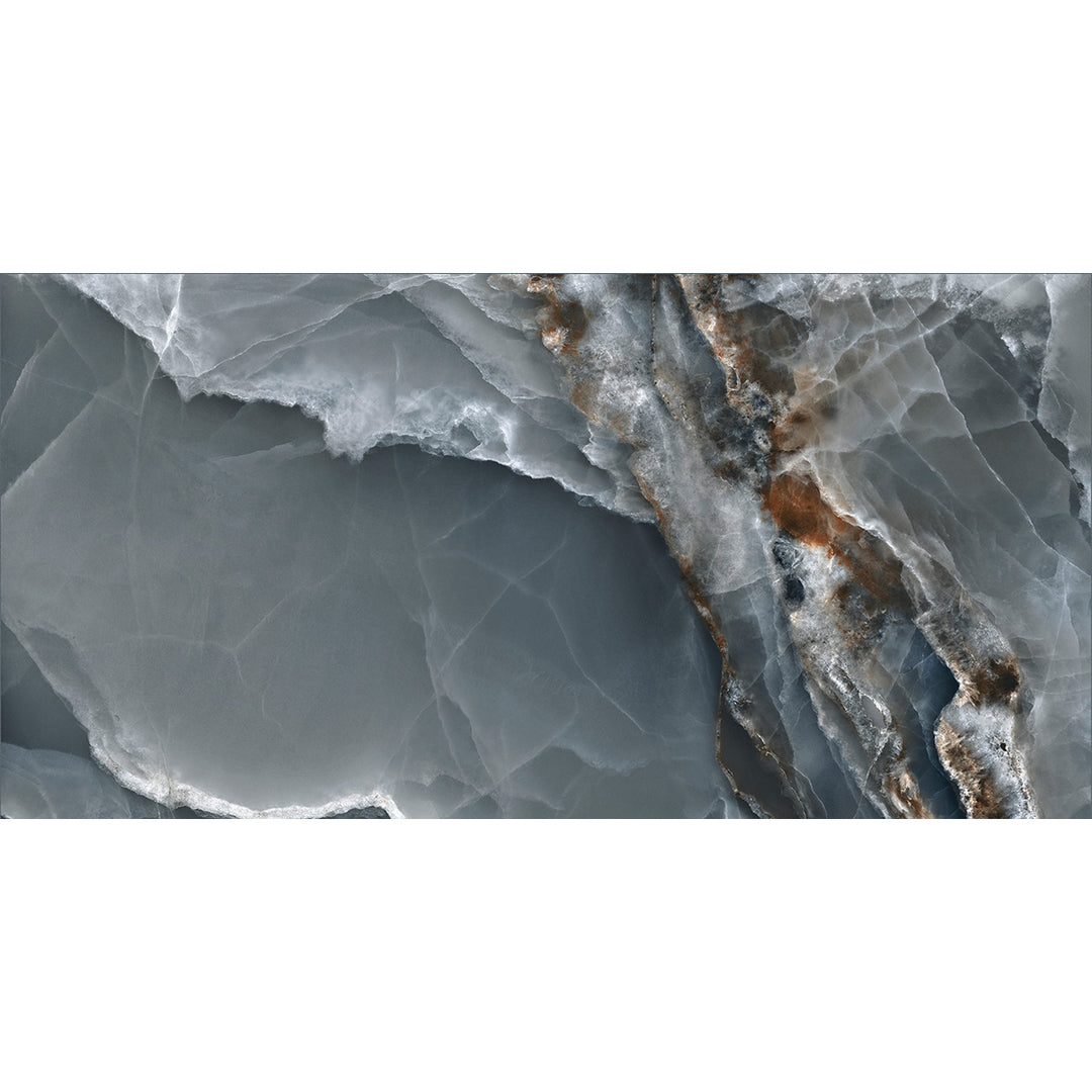 Onyx Bleu 60 x 120cm Polished Rectified Tile - 1.44sqm perbox