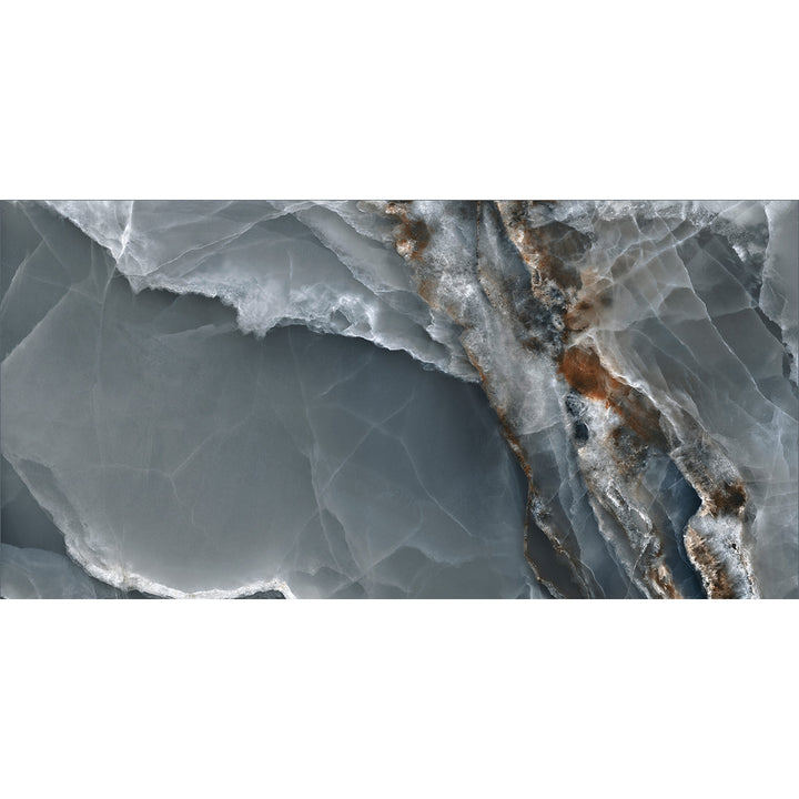 Onyx Bleu 60 x 120cm Polished Rectified Tile - 1.44sqm perbox