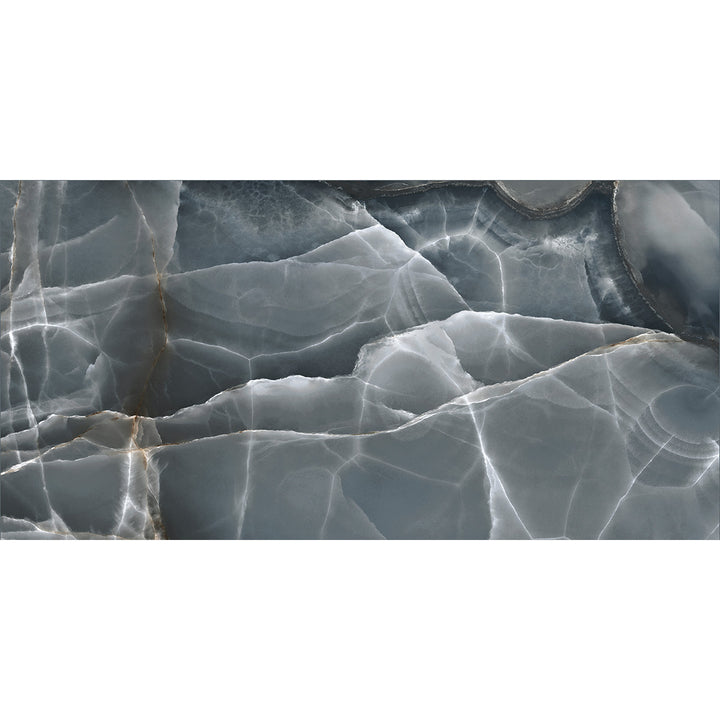 Onyx Bleu 60 x 120cm Polished Rectified Tile - 1.44sqm perbox