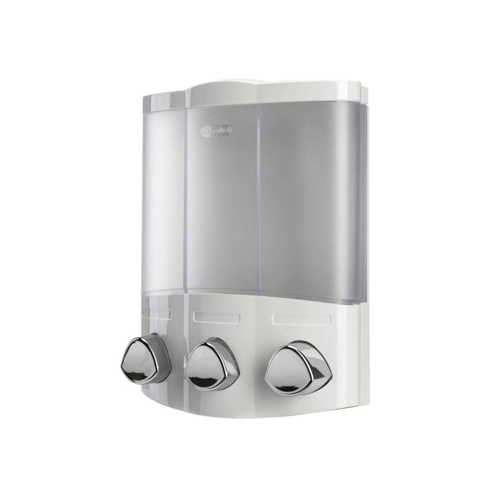 Croydex Euro Dispenser Trio - White