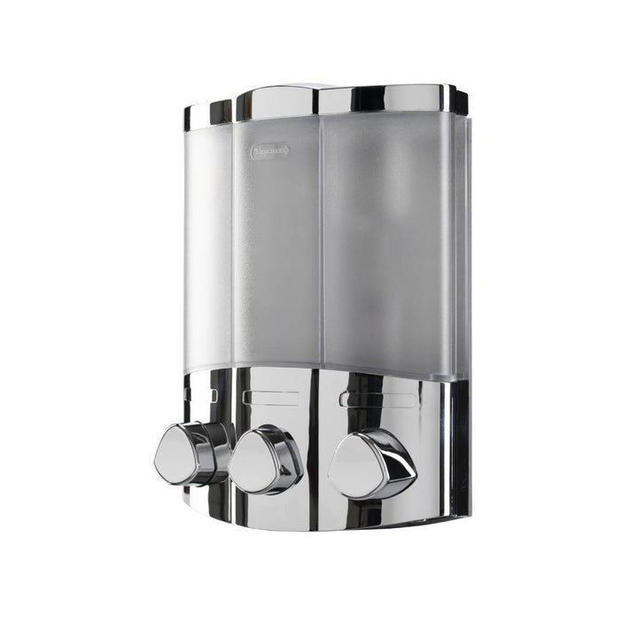 Croydex Euro Dispenser Trio - Chrome