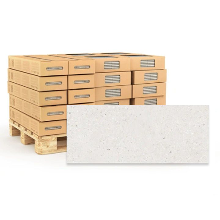 Levin Pearl Matt 30 x 90 White Body Wall Tile - 85.05sqm Pallet