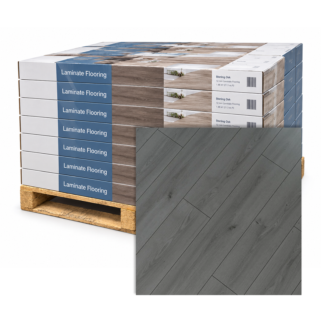 PALLET DEAL - Aspekt 8mm Taraby Laminate - 1200mm x 193mm x 8mm - 1.853sqm Per Pack