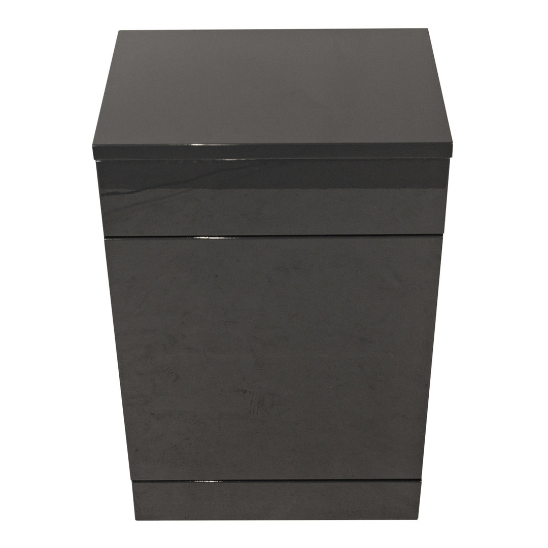 Paris 500mm WC Unit - Gloss Anthracite