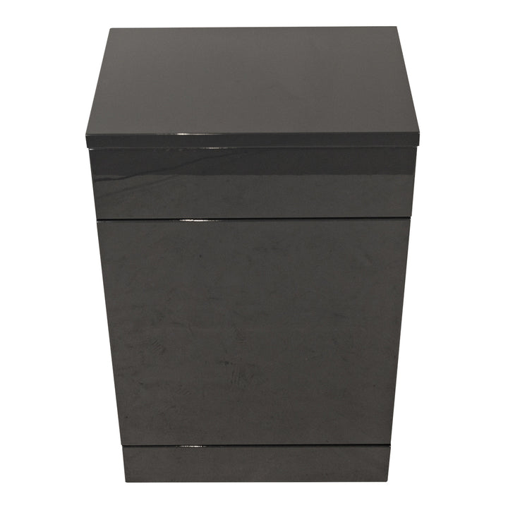 Paris 500mm WC Unit - Gloss Anthracite