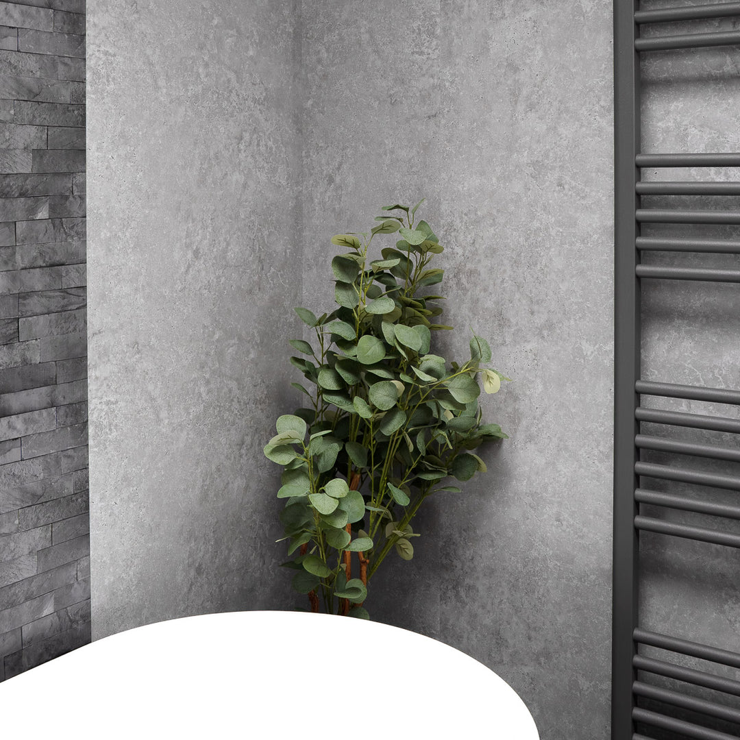 Lusso Panel Polished Concrete 1m Twin Pack