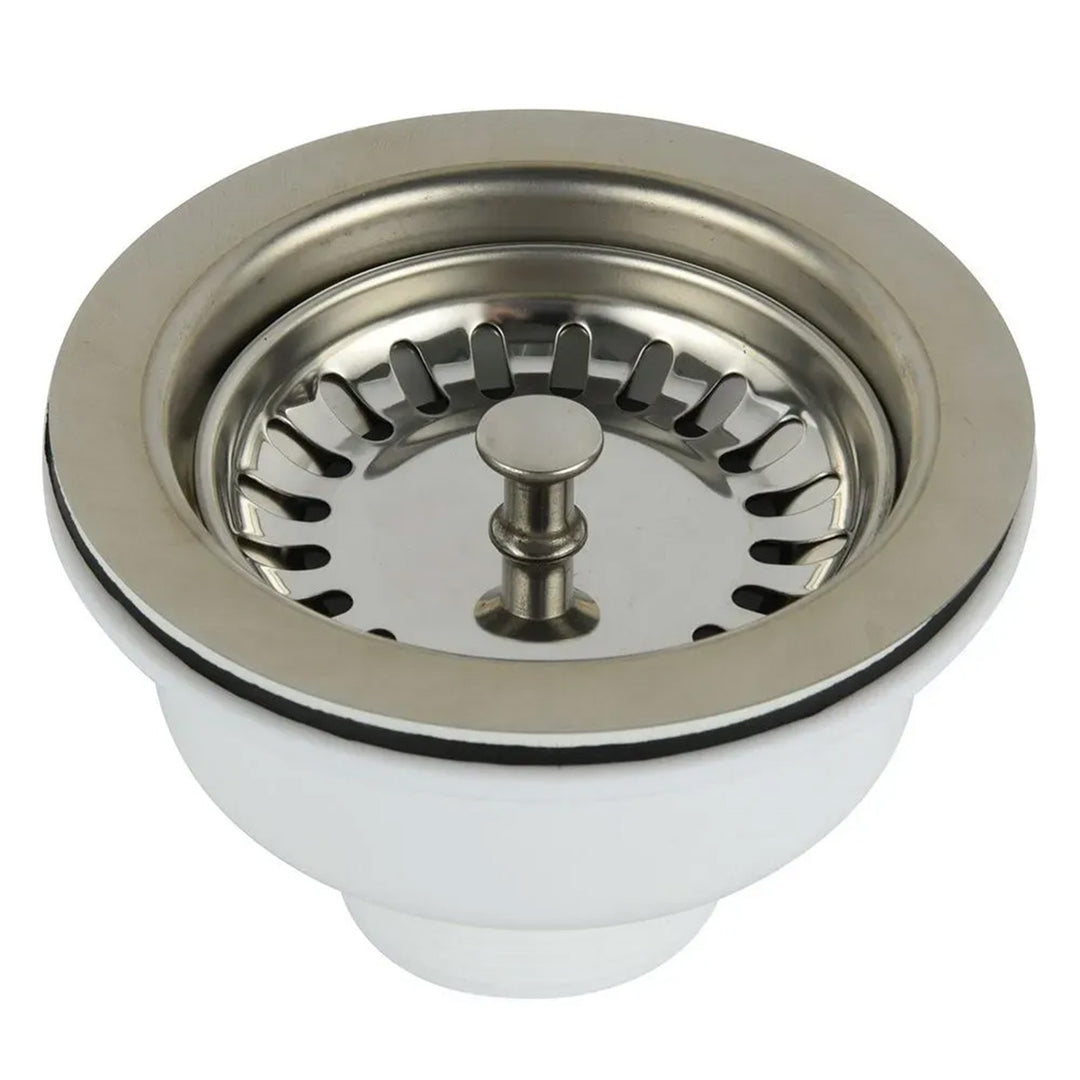 Ellsi Basket Strainer without Overflow - Chrome