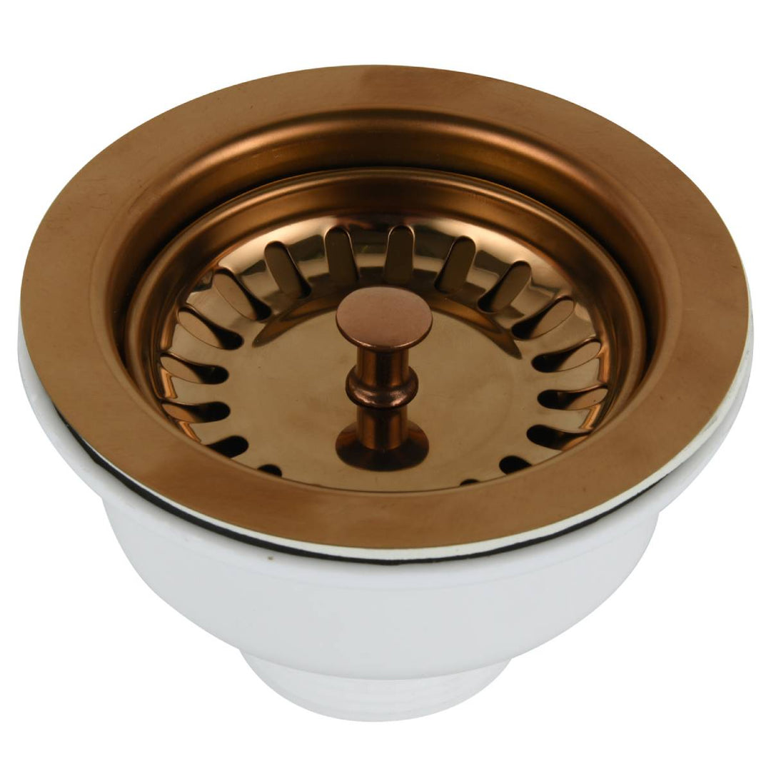 Ellsi Basket Strainer without Overflow - Copper