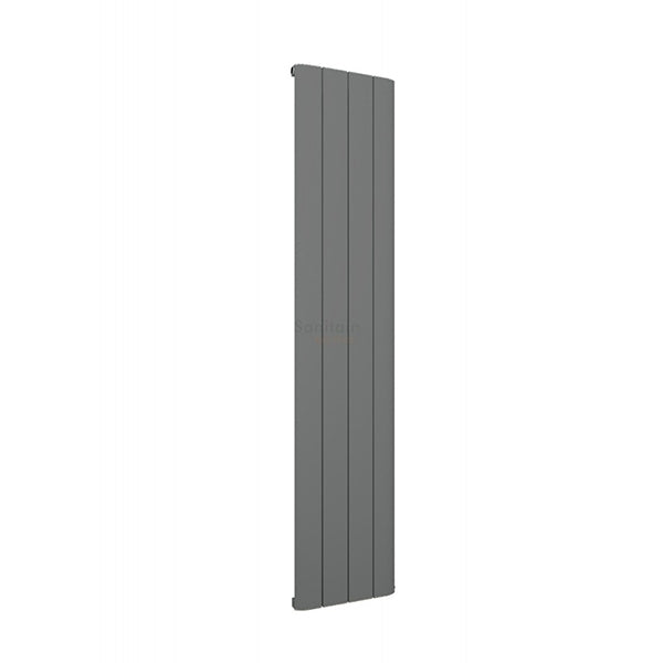 Peretti 1800 x 375mm Aluminium Radiator - Matt Anthracite