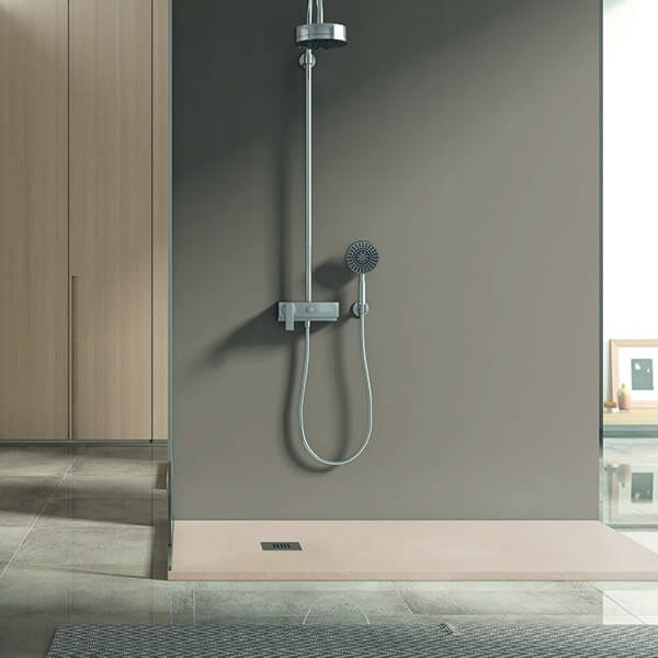 Poalgi 1900 x 800mm Slate Wetroom Tray &amp; Waste - Perla
